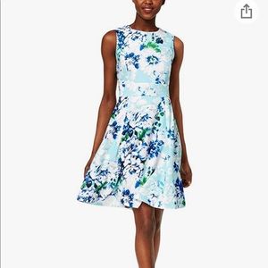 Calvin Klein Dress Sleeveless Floral Dress